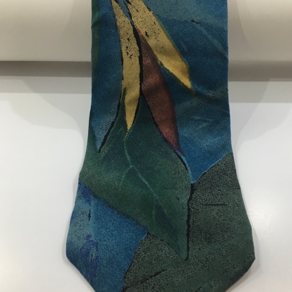 Menswear Necktie Adolfo 100% Rayon - Picture 1 of 7